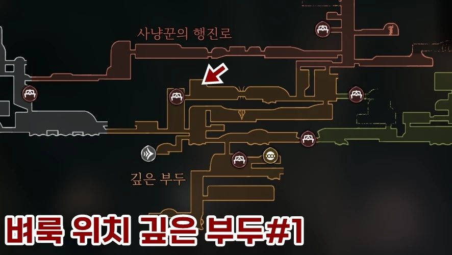 벼룩 위치 깊은 부두