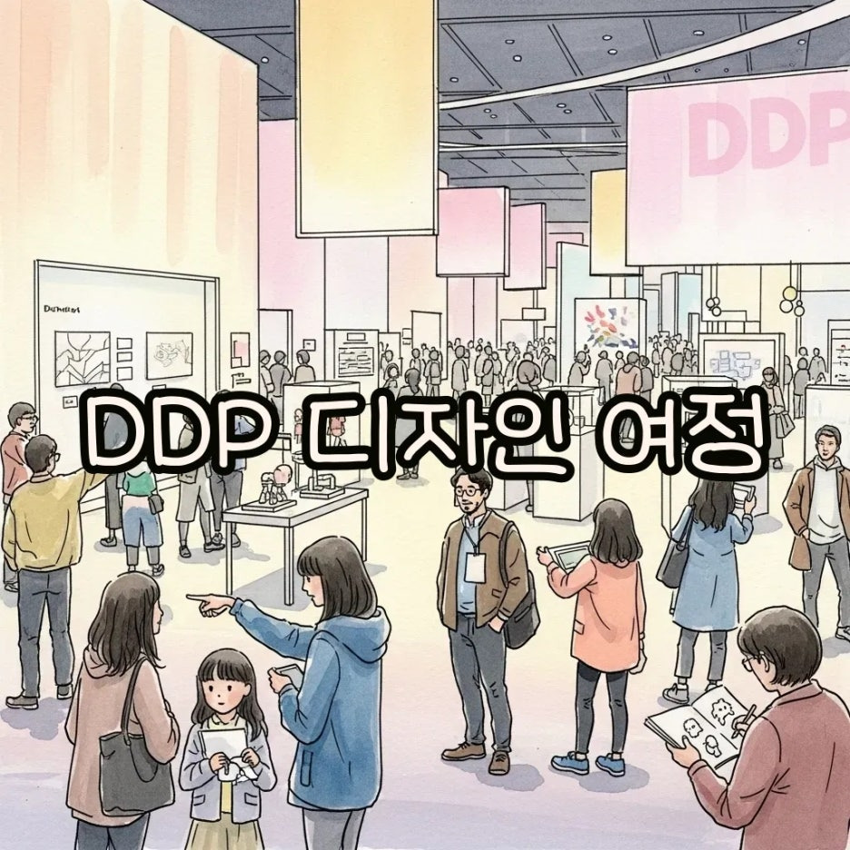 DDP 디자인 전시장에서 펼쳐지는 미래 풍경