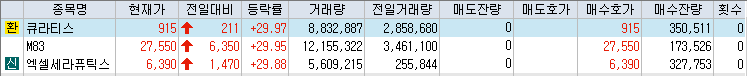 상한가-종목-리스트-이미지