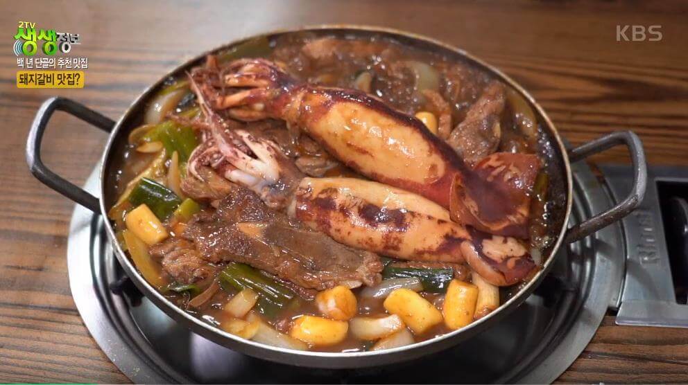 생생정보마당 오징어불갈비찜