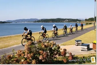 자전거 초보 코스 강변 도로 완만한 경사 휴식 포인트 추천_35