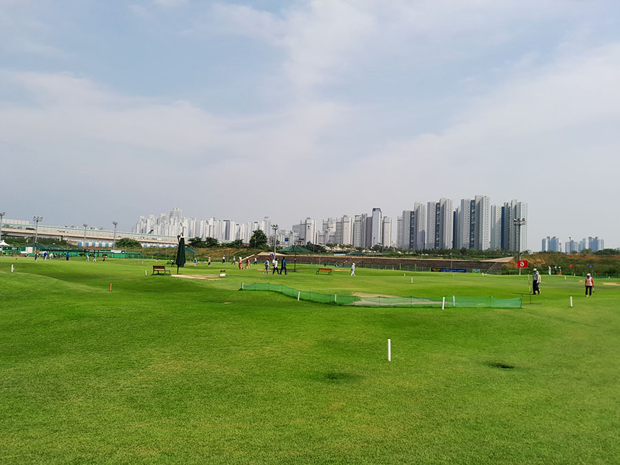 청라파크골프장. 인천 서구 공촌유수지 체육시설 파크골프장 소개