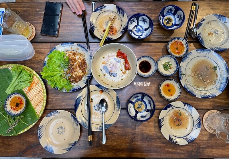 나트랑 맛집 라냐 베트남 가정식 - 식사 완료