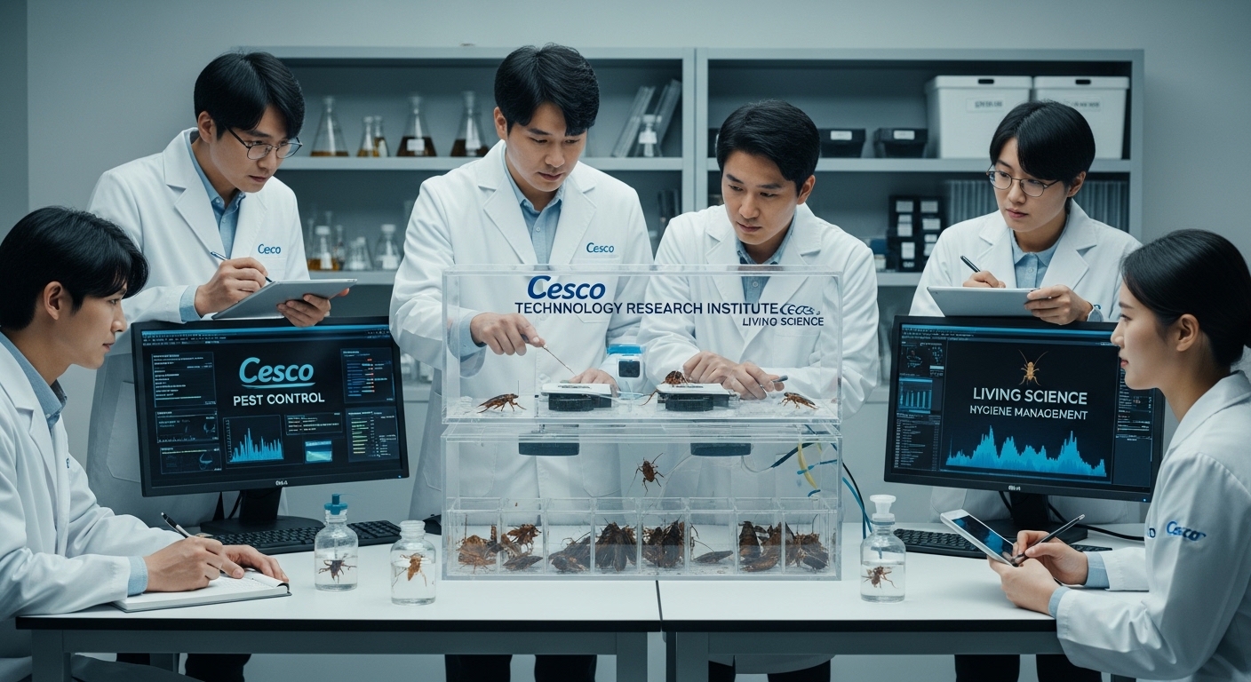 "세스코 지하에 숨겨진 비밀?" 숙적 해충의 생존 본능을 해체하는 세계 최고 수준 실험실