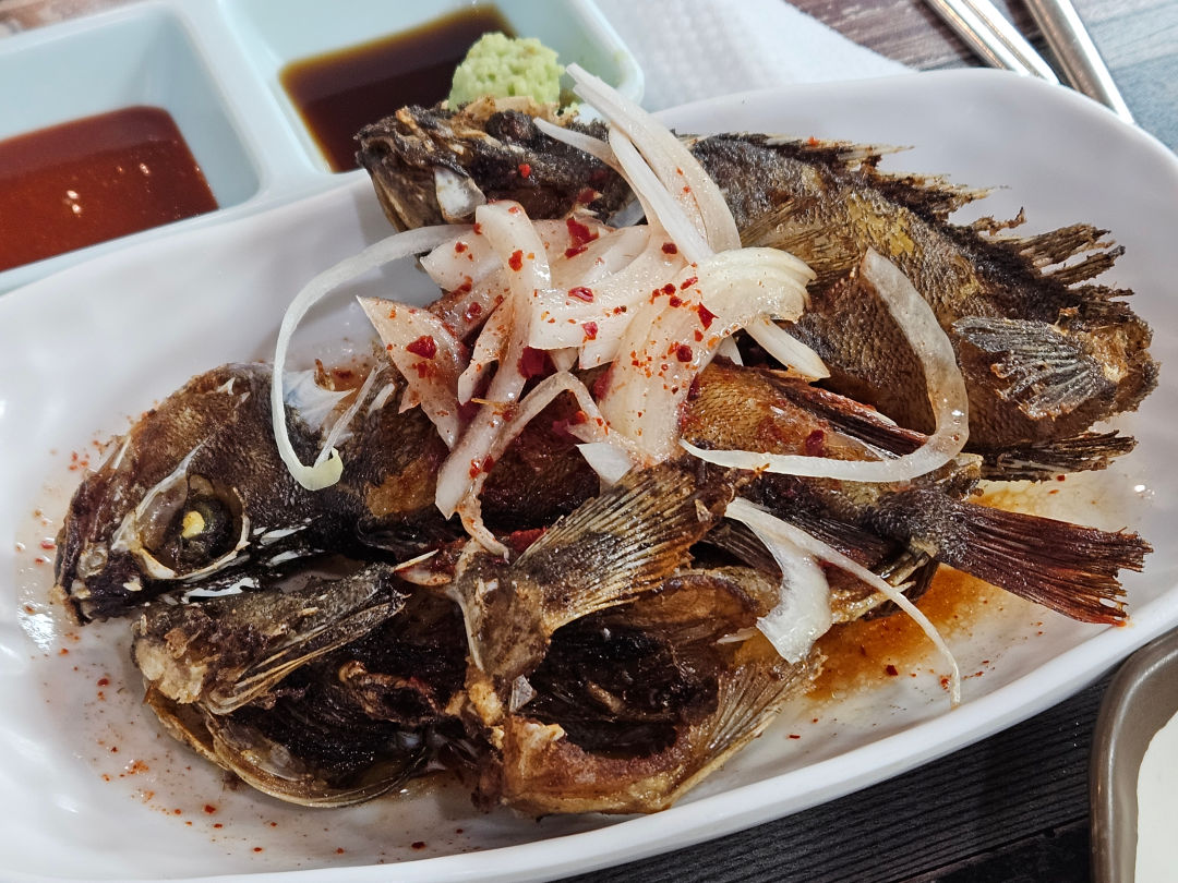 모슬포 부두식당 밑반찬