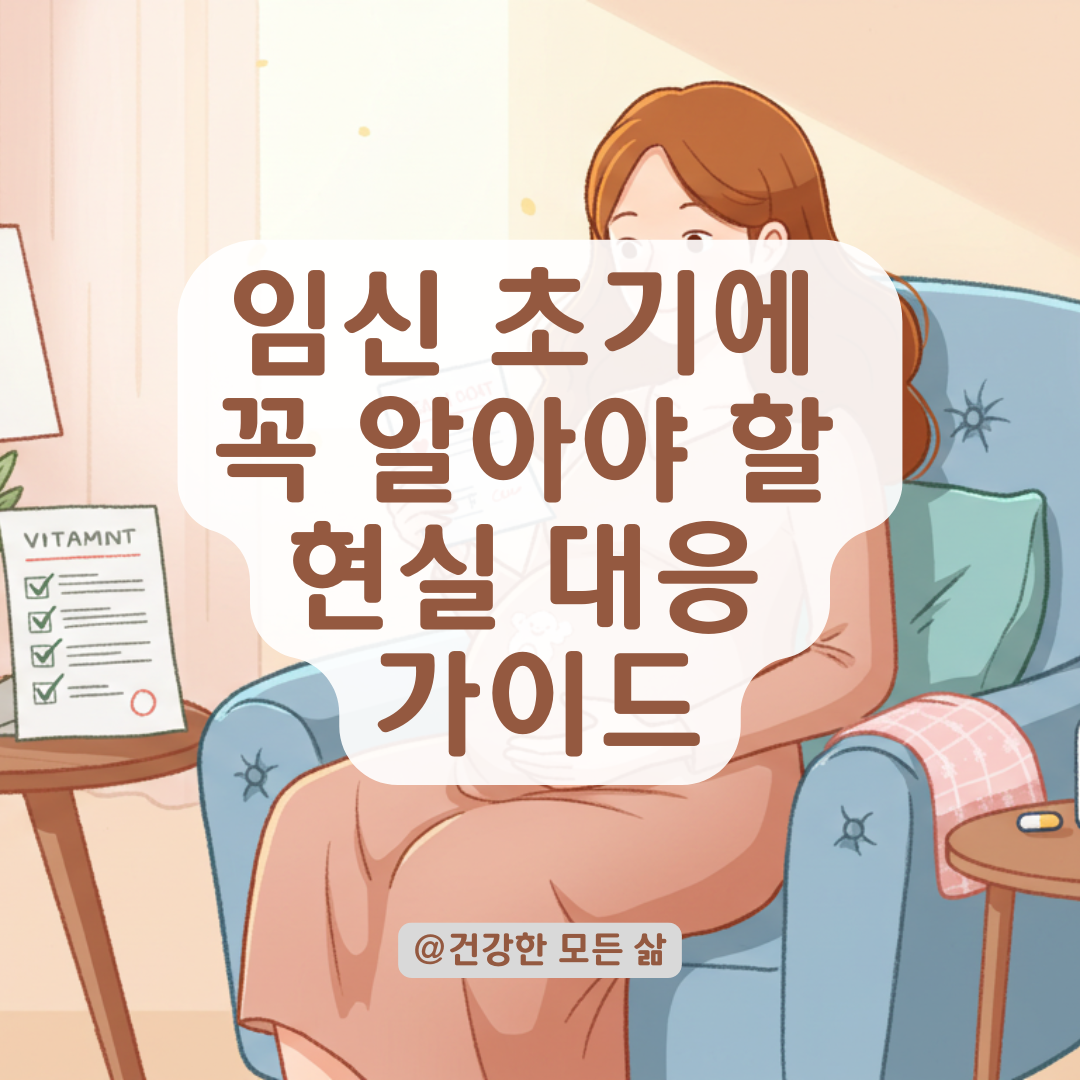 임신 초기, 병원 진단 후 무엇부터 해야 할지 막막한 분들을 위한 실전 대응법.