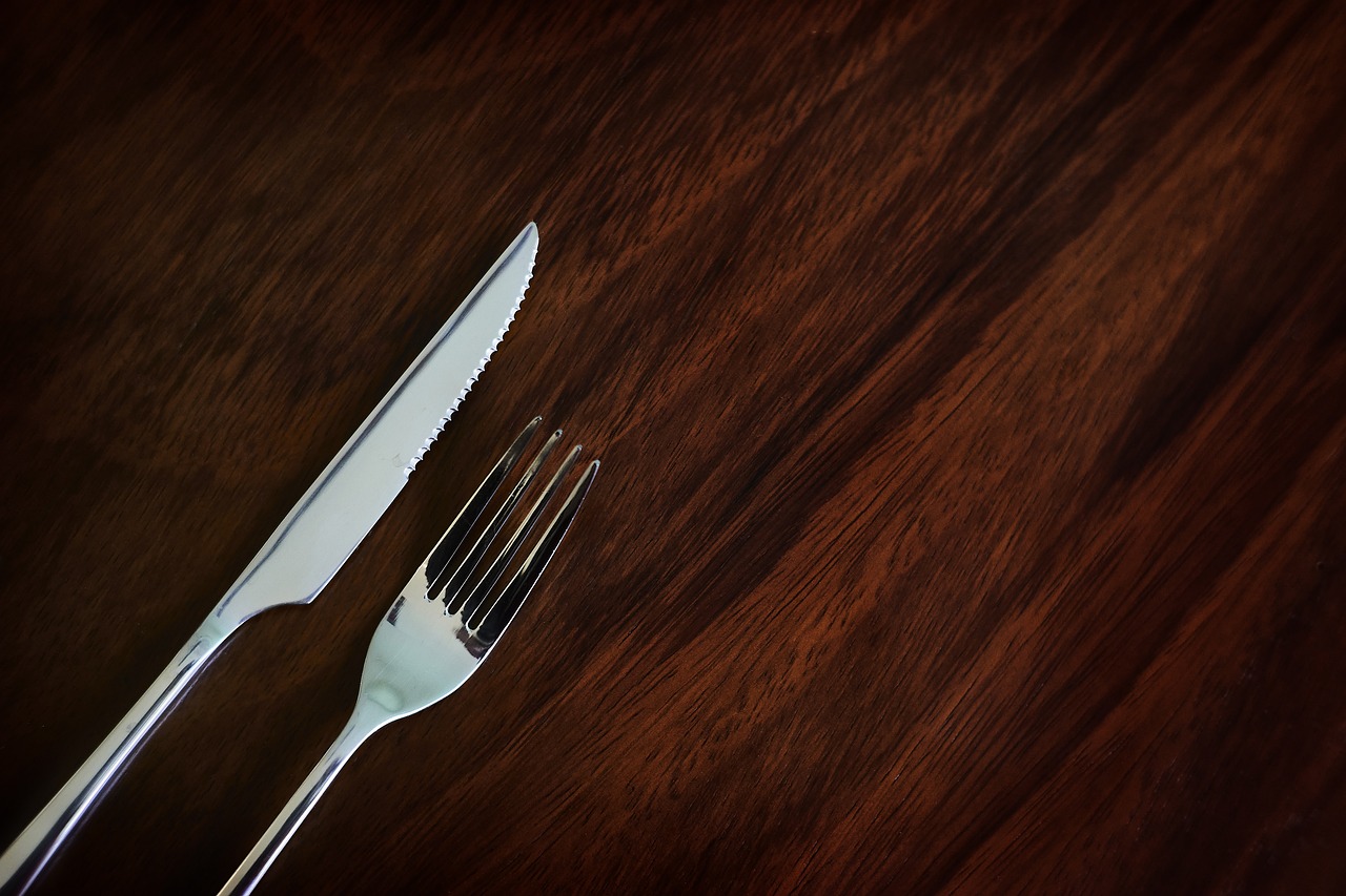 포크와 나이프 관련 사진