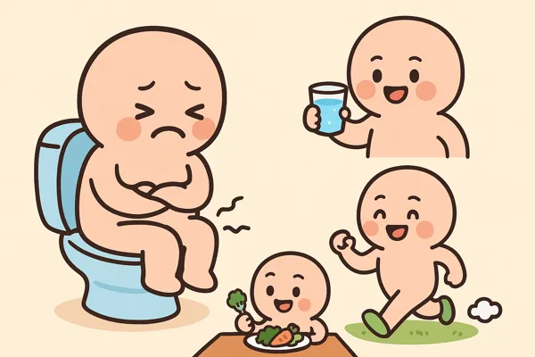 즉시 도움되는 변비 해결법