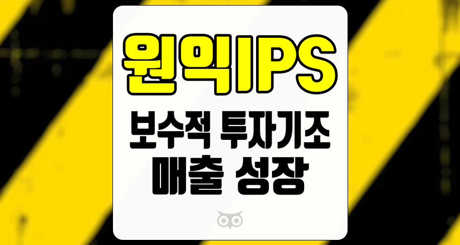 원익IPS, 안정적인 실적 개선과 보수적 투자 기조의 지속