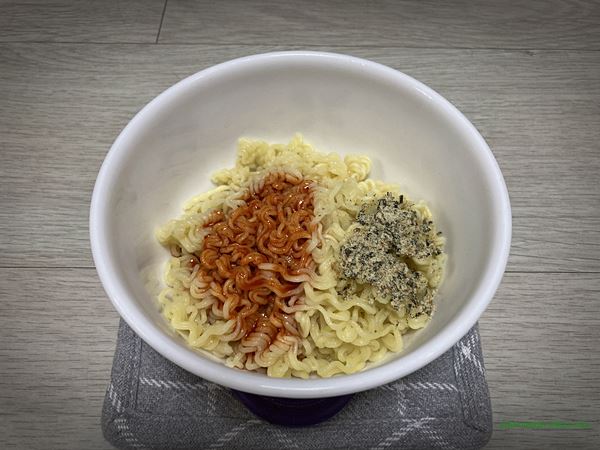 2022년 오뚜기 진비빔면 배사매무초 비빔라면