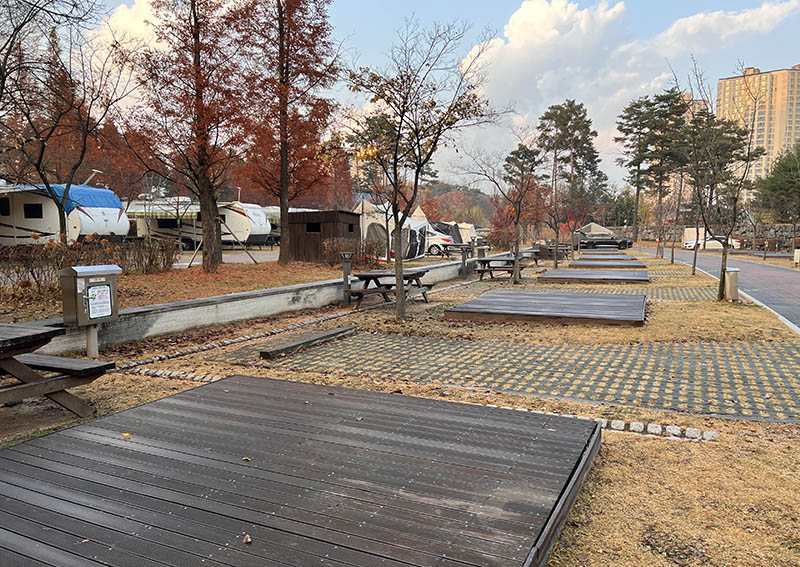 수원 광교호수공원 가족캠핑장 소개