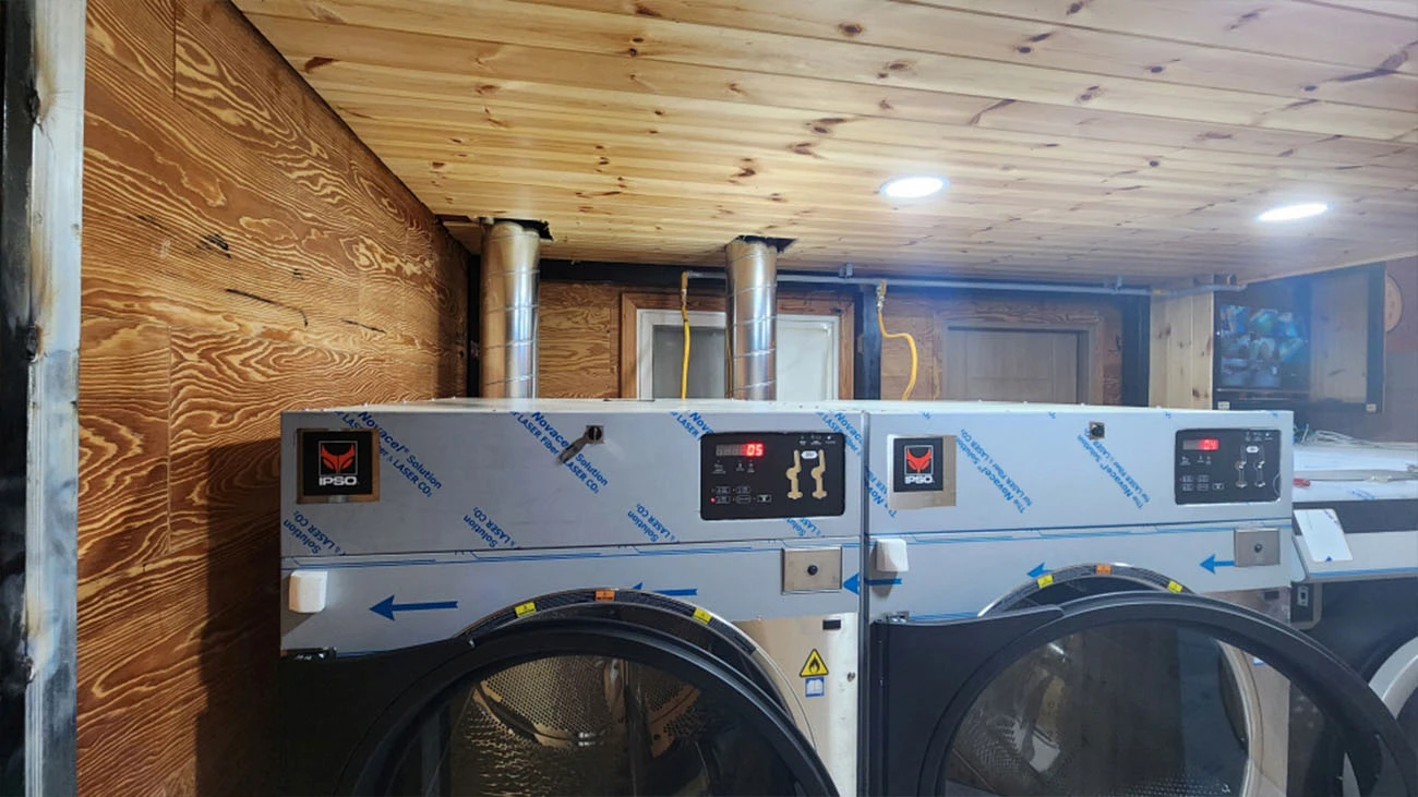 카라반 리조트 코인건조기