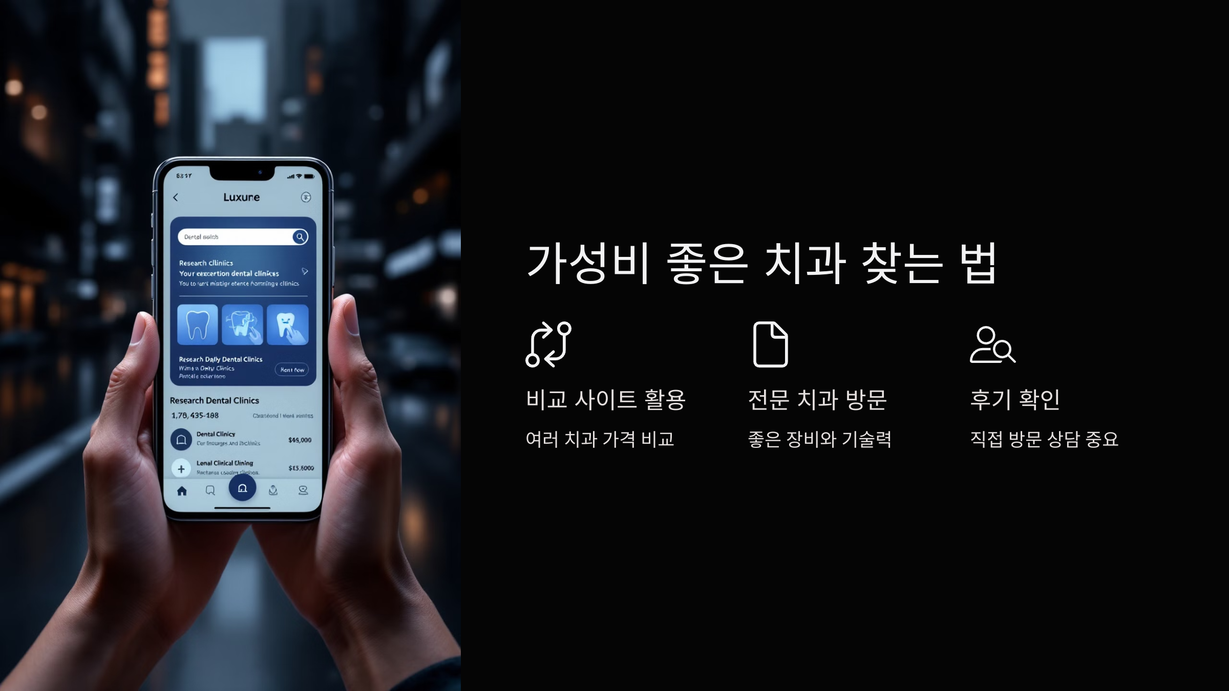 가성비 좋은 치과 찾는 법