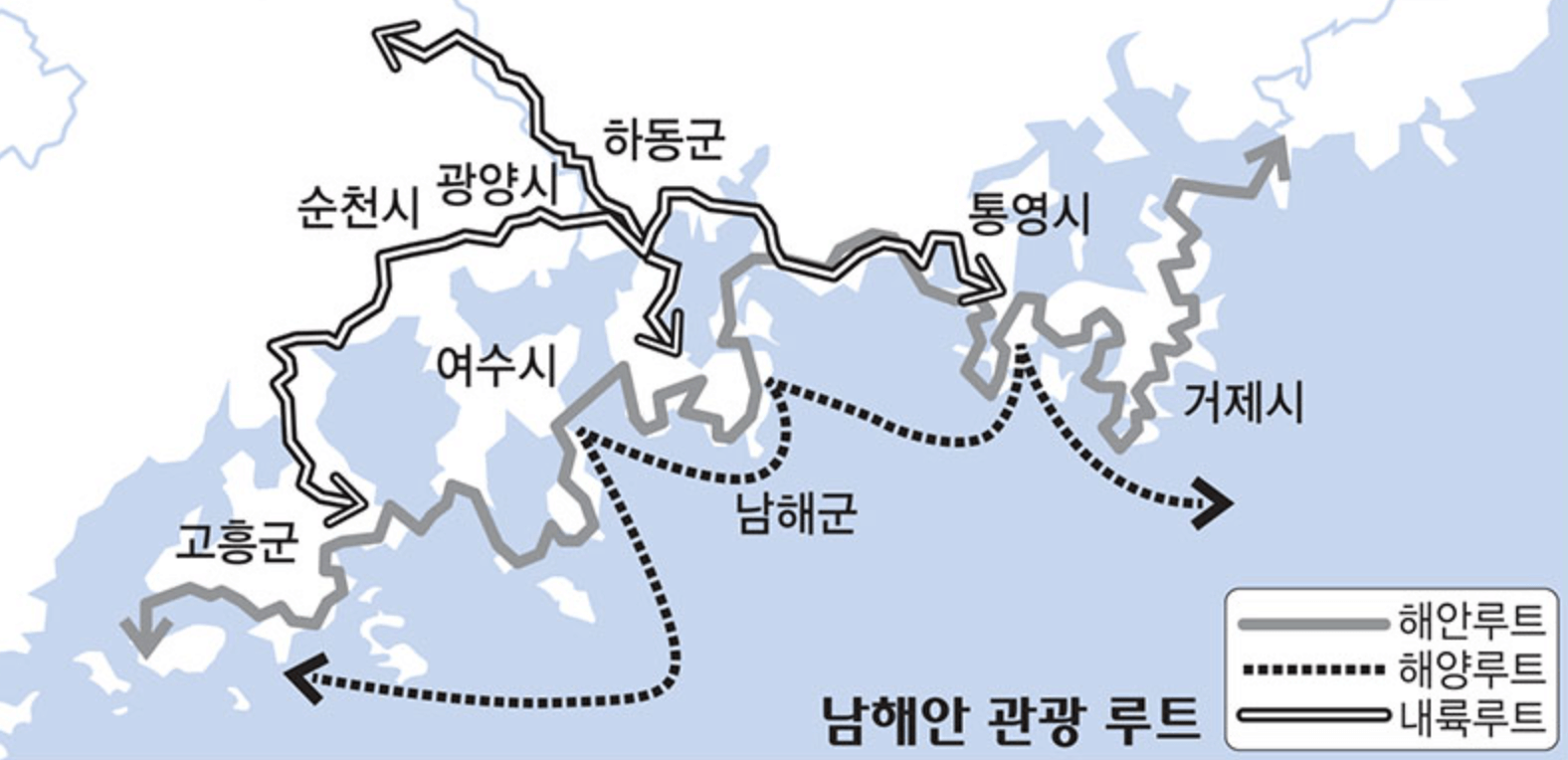 지리산과 남해 여행 루트 및 여행 꿀팁