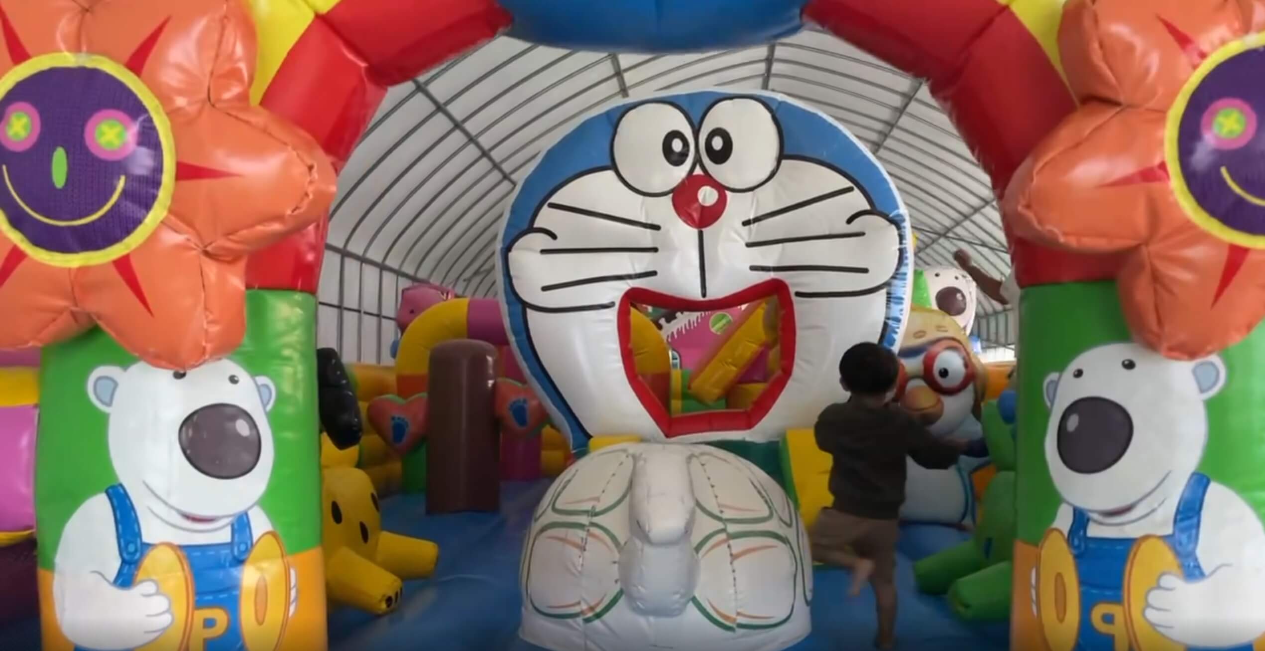 포레스트캠핑장 에어바운스