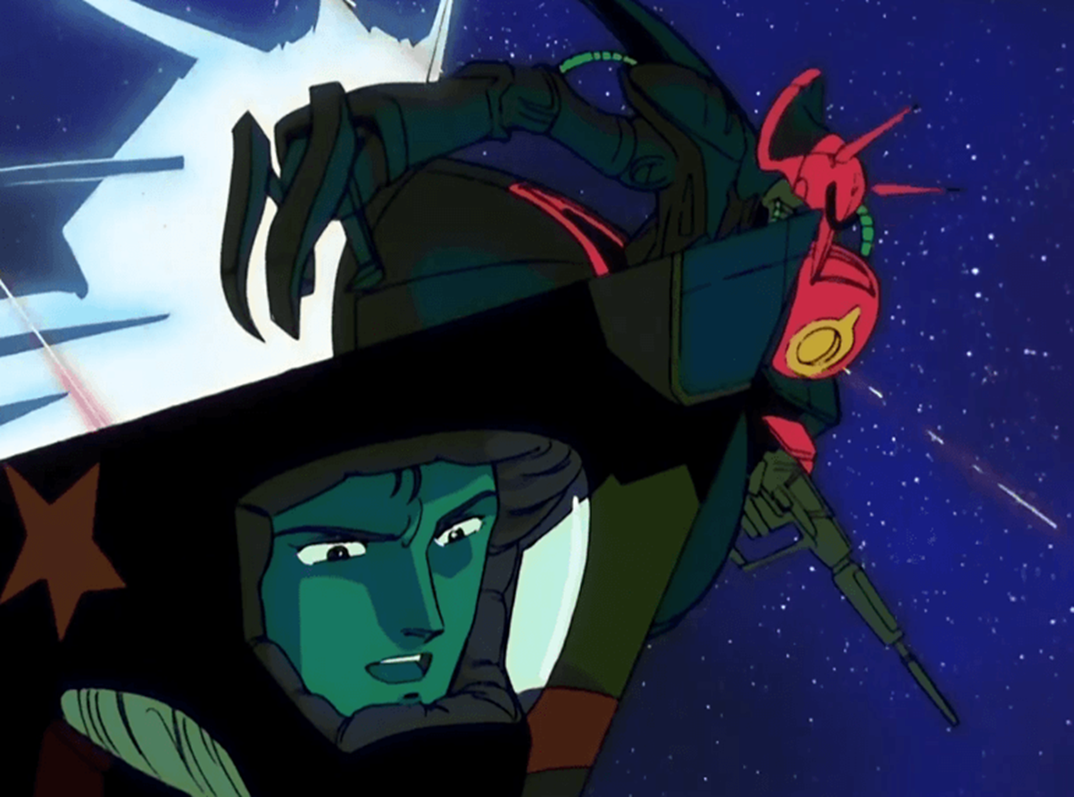 바운드독 애니메이션 활약상 캡쳐 이미지입니다.