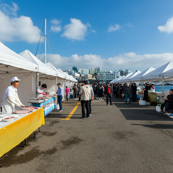 제주 최남단 방어축제