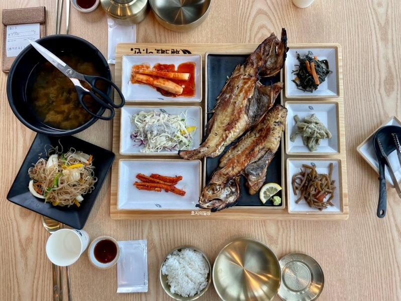 화성 화덕 생선구이 맛집 자연그리고어반 열기 정식
