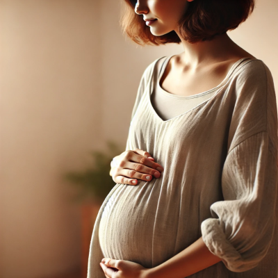 임산부의-옆모습