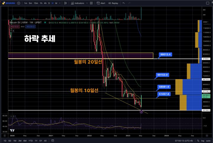 비트코인에스브이 시황분석