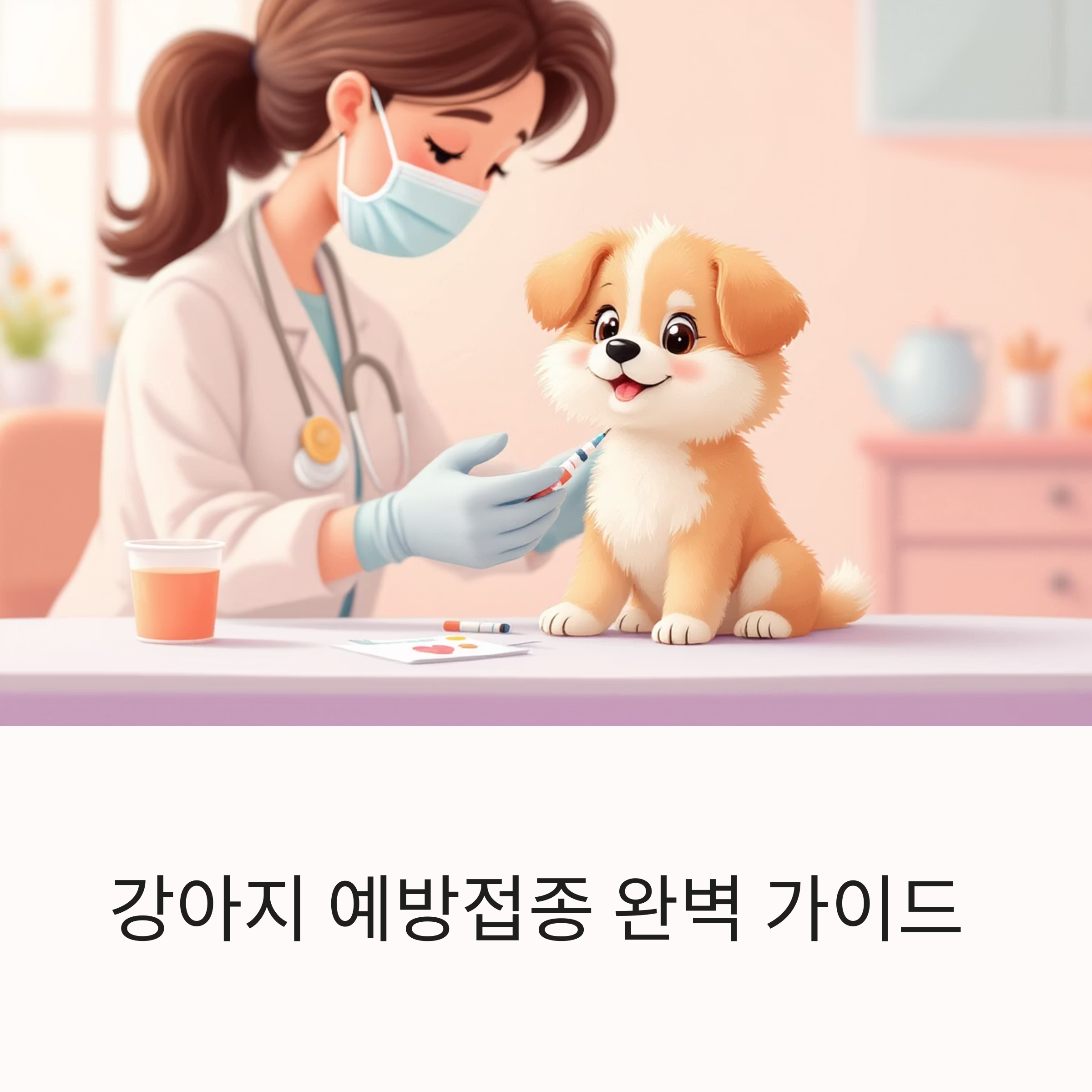 강아지 예방접종 완벽 가이드