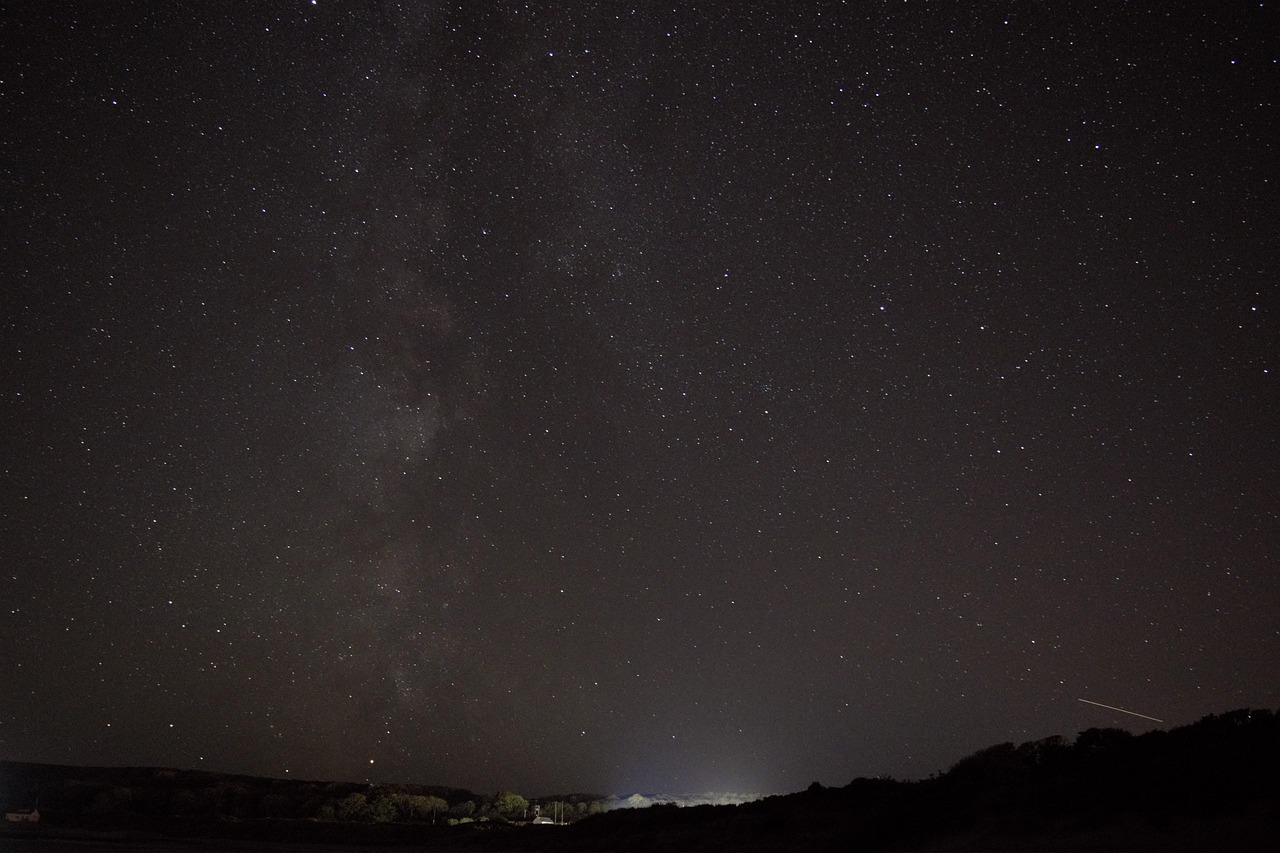 은하수 관련 사진
