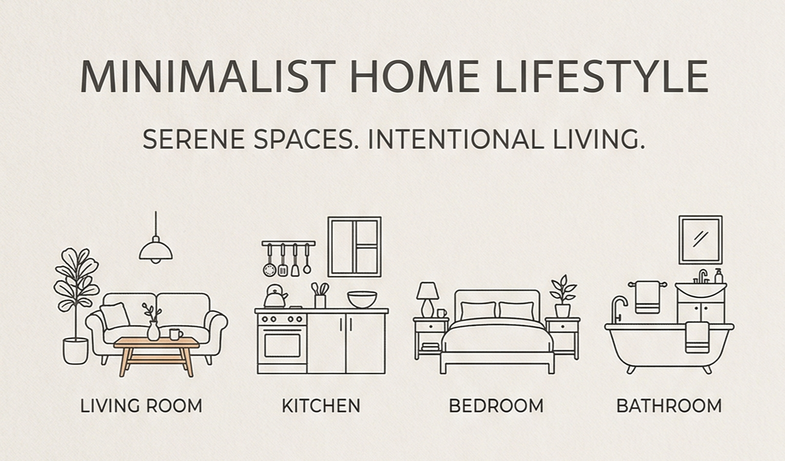 공간별 미니멀라이프: 집 전체를 가볍게 만드는 영역별 정리