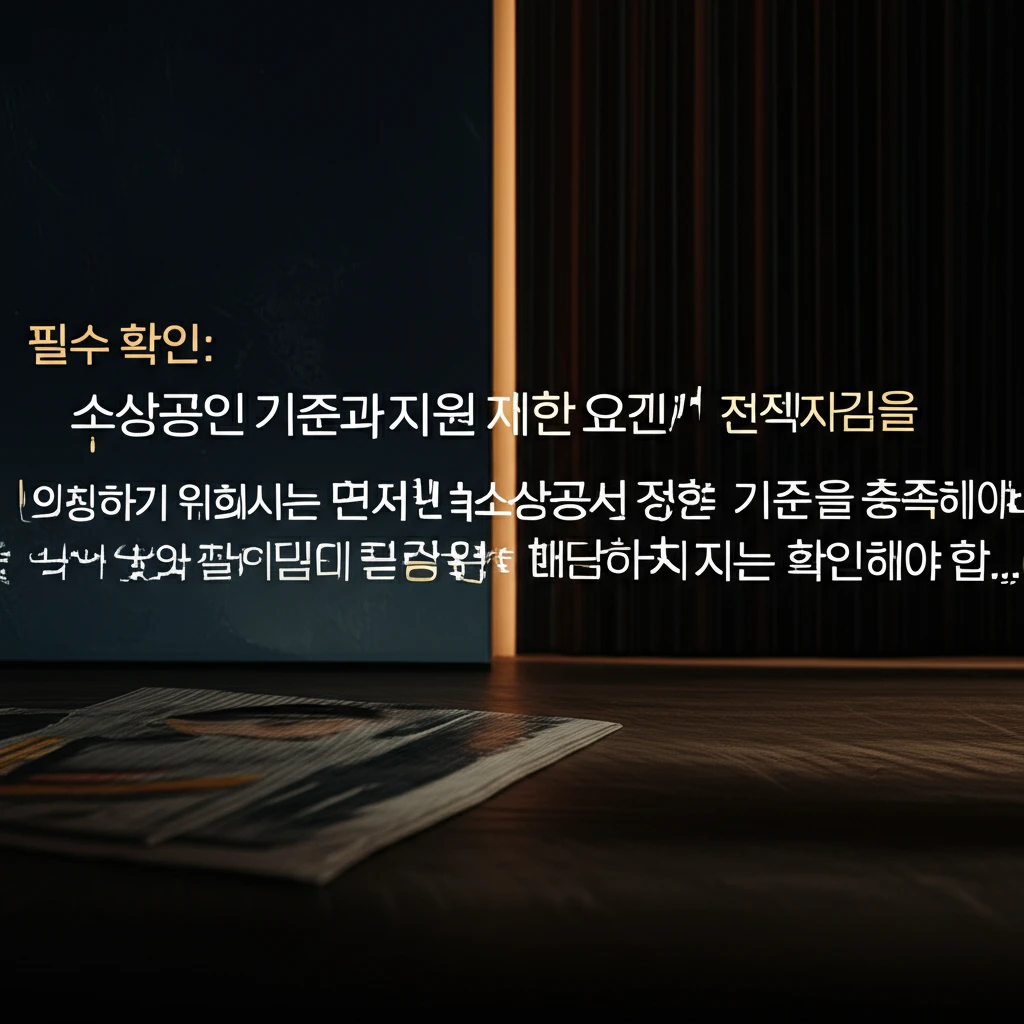 2025년 소상공인 정책자금 대출 성..