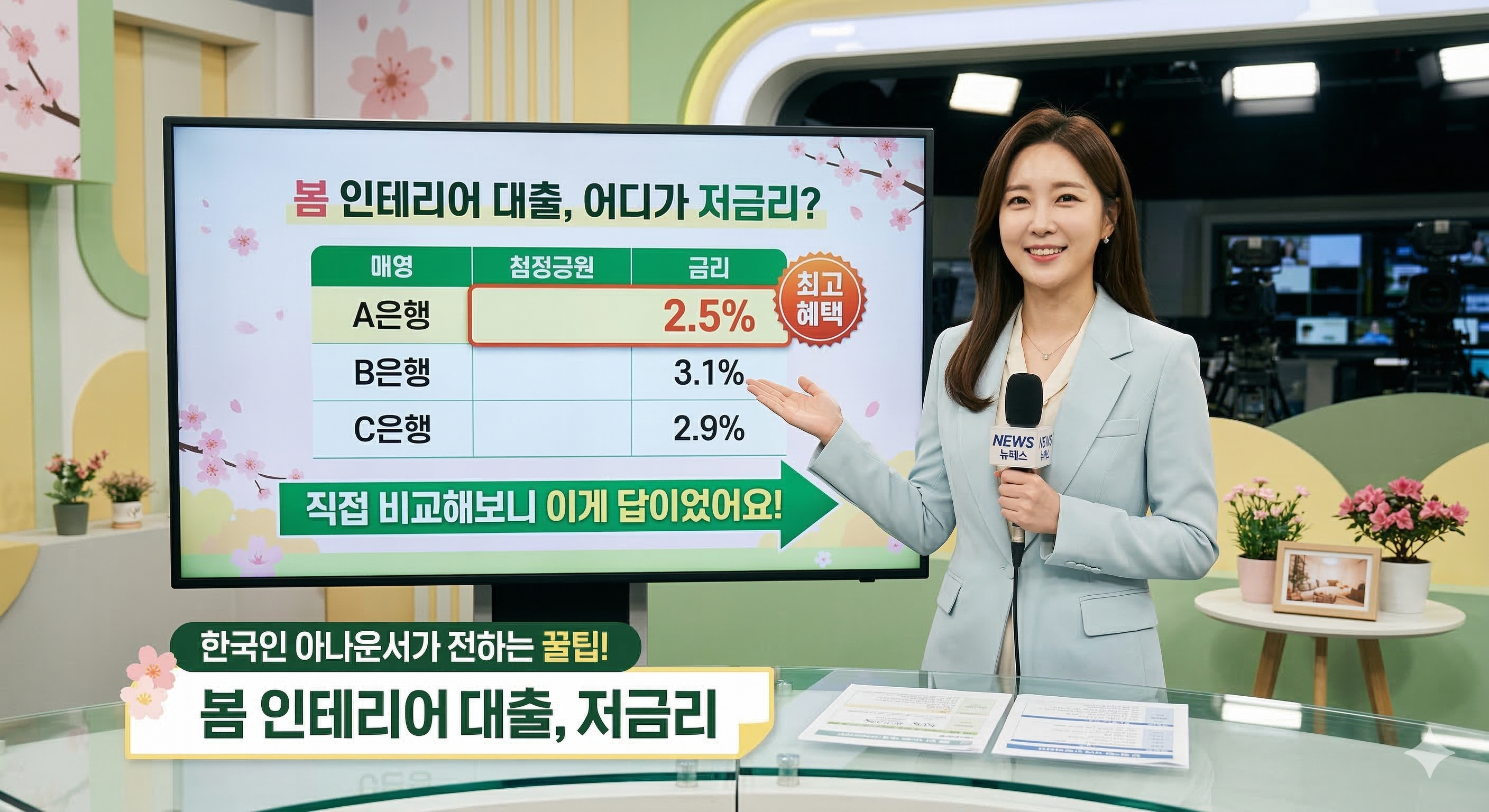 봄 인테리어 대출