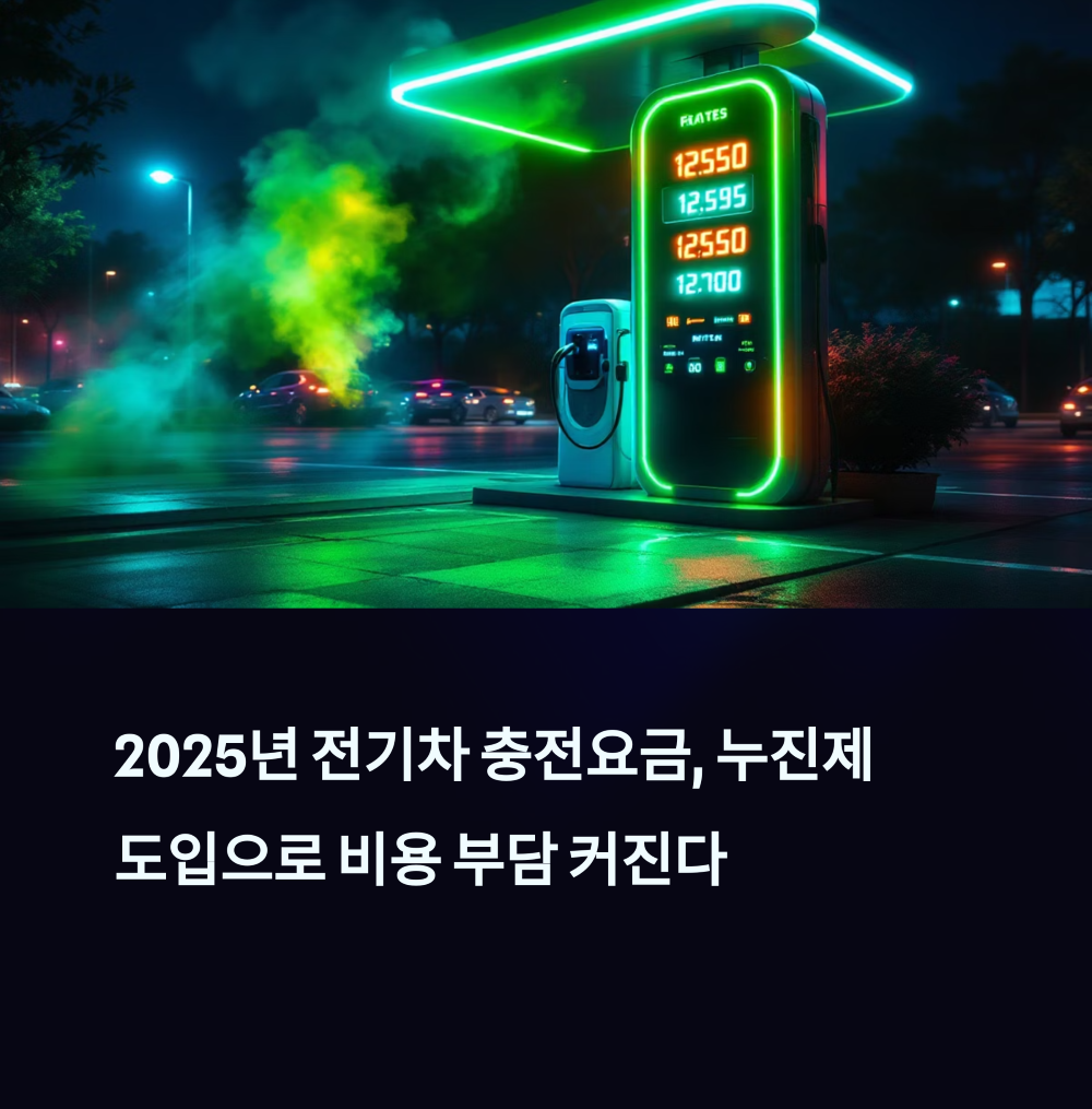 2025년 전기차 충전요금 누진제 썸네일