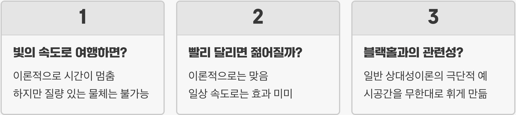 초등학생도 이해하는 아인슈타인의 상대성이론, 가장 쉬운 설명 3가지