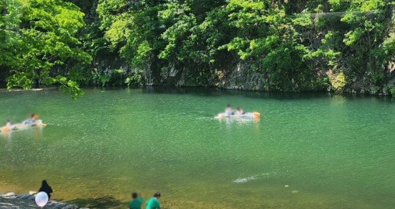 대전근교 물놀이 대둔산 수락계곡 추천 카약체험(출처-네이버플레이스)