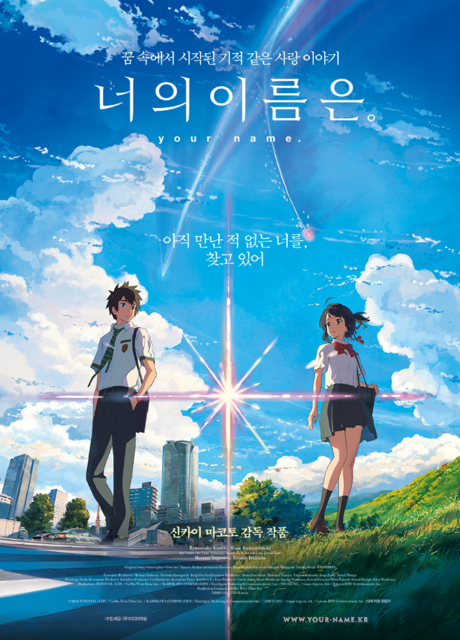 영화 너의 이름은 포스터