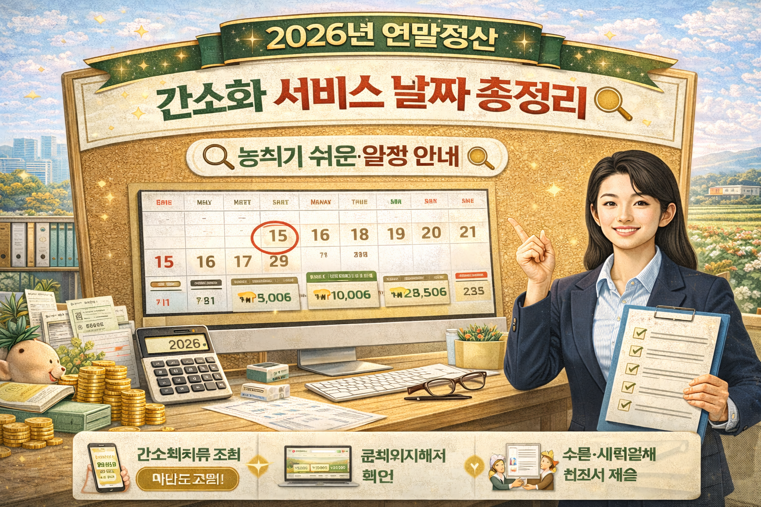 2026 연말정산 간소화 날짜 관련 사진