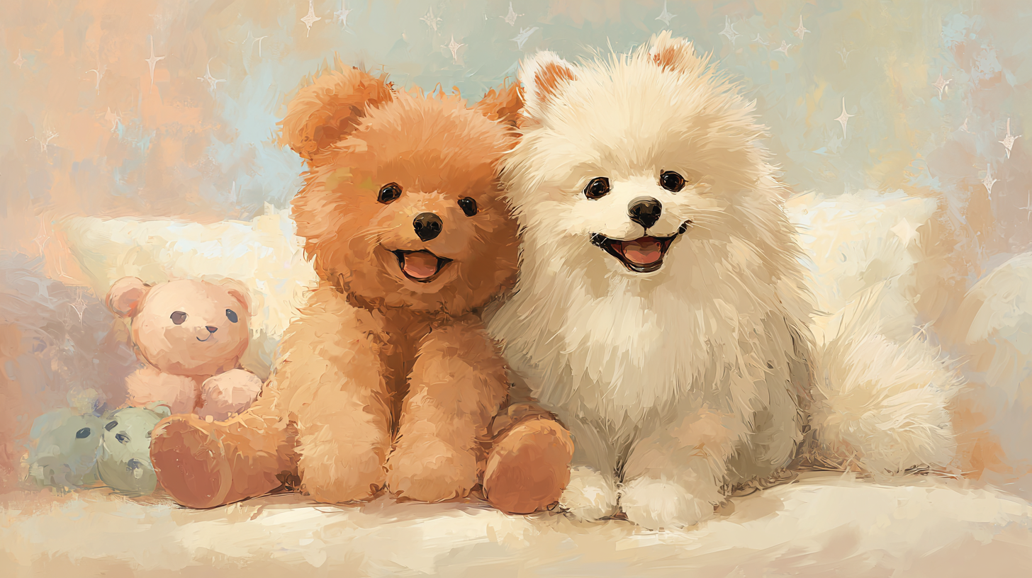 포메라니안 순종 구별법