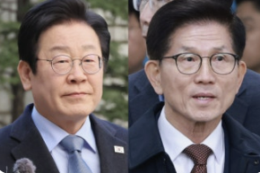 이재명 김문수 사진