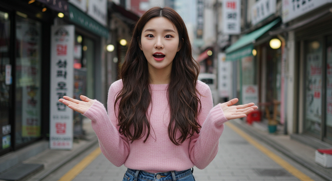 부산 사투리 쓰는 여성의 이미지