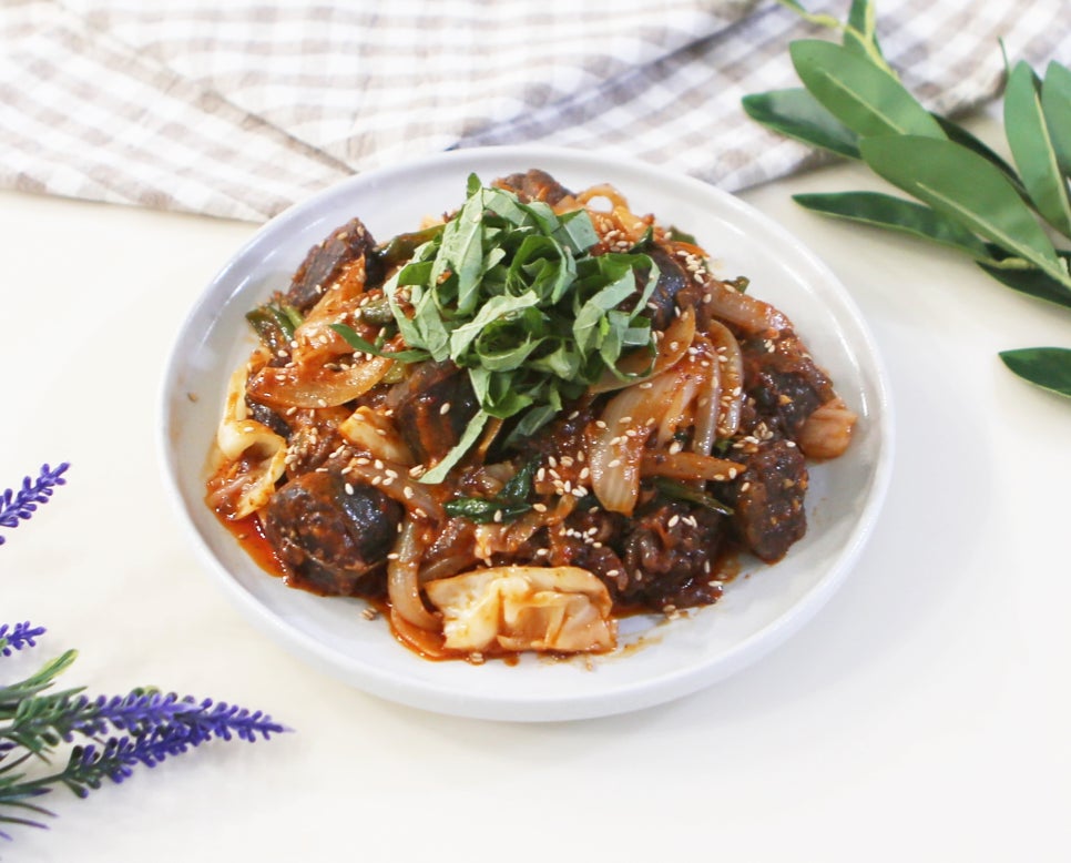 순대볶음