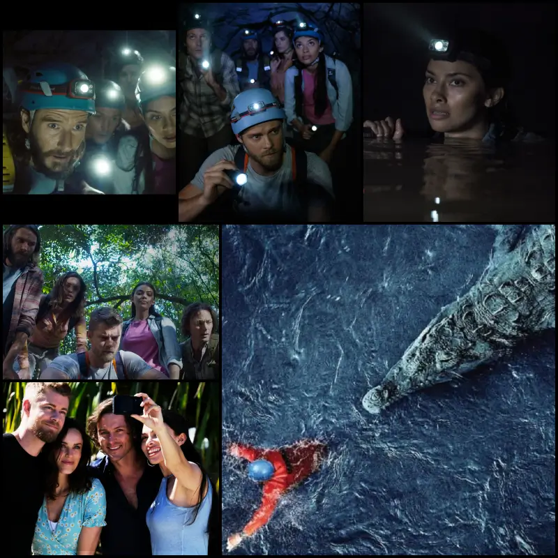 블랙 워터: 어비스 주요인물이 등장하는 영상 장면모음