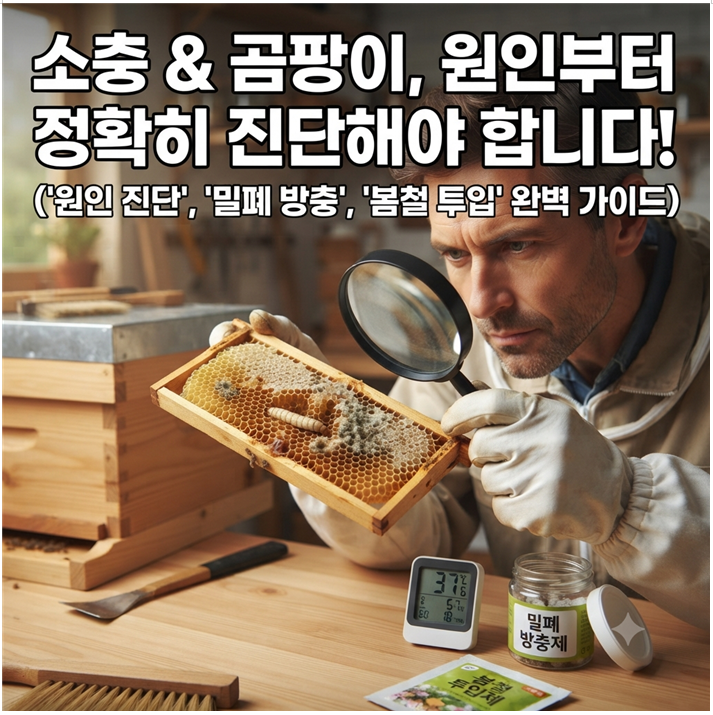 소비 보관 (원인 진단, 밀폐 방충, 봄철 투입)