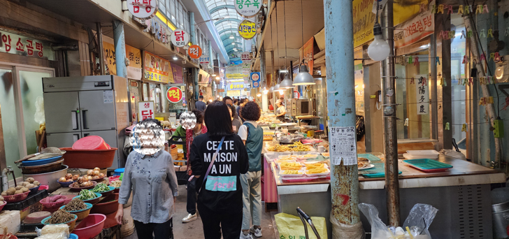 언양시장내부사진모습