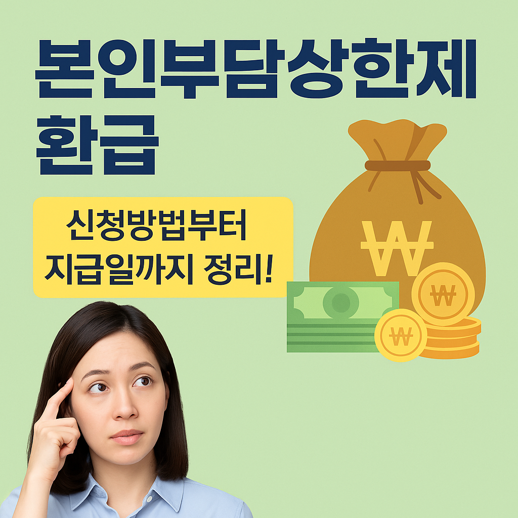 본인부담상한제 환급, 신청방법부터 지급일까지 정리!