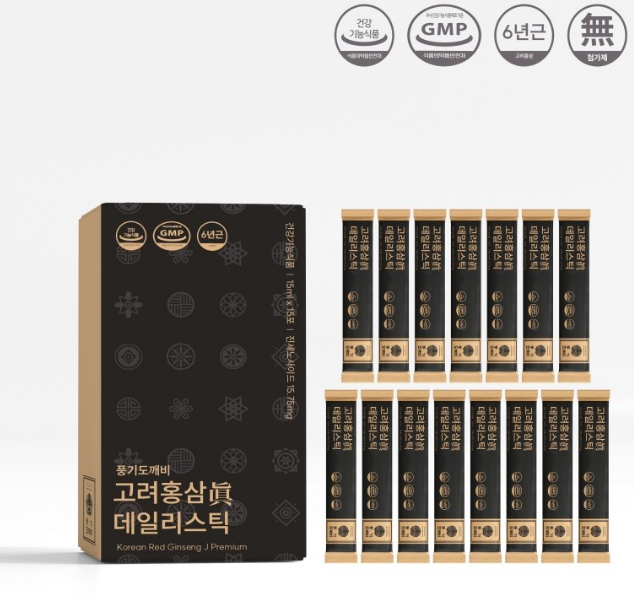 고려홍삼진 6년근 데일리스틱