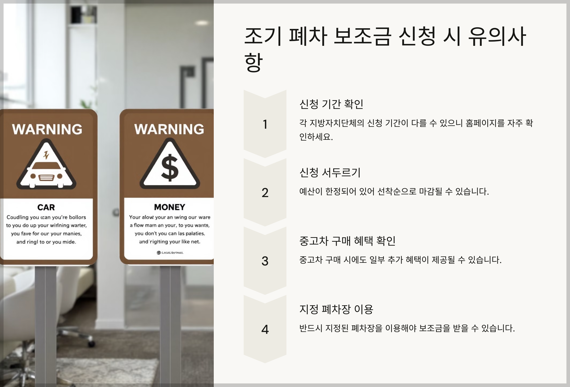 조기 폐차 보조금