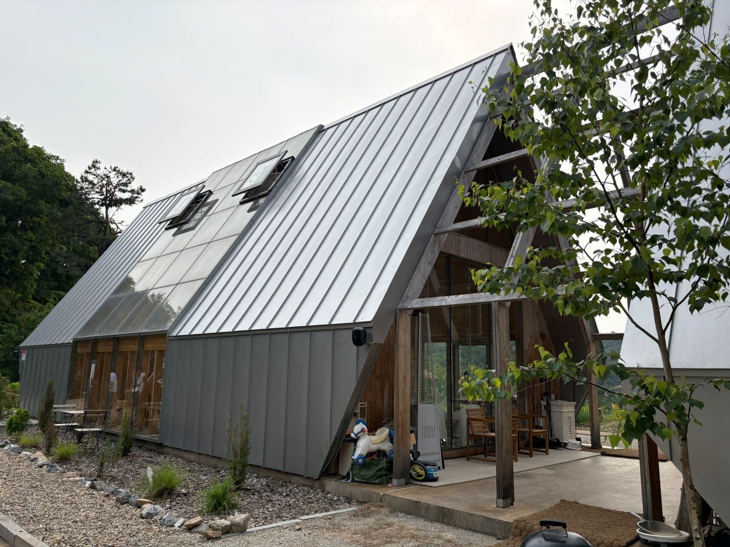 지평오차드 셀프 바베큐장