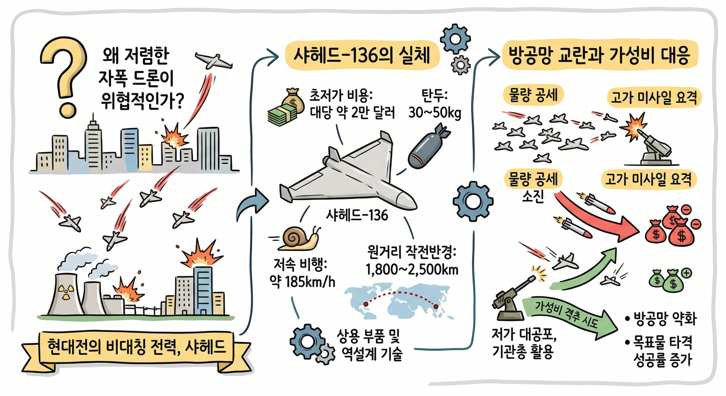 샤헤드 드론 인포그래픽