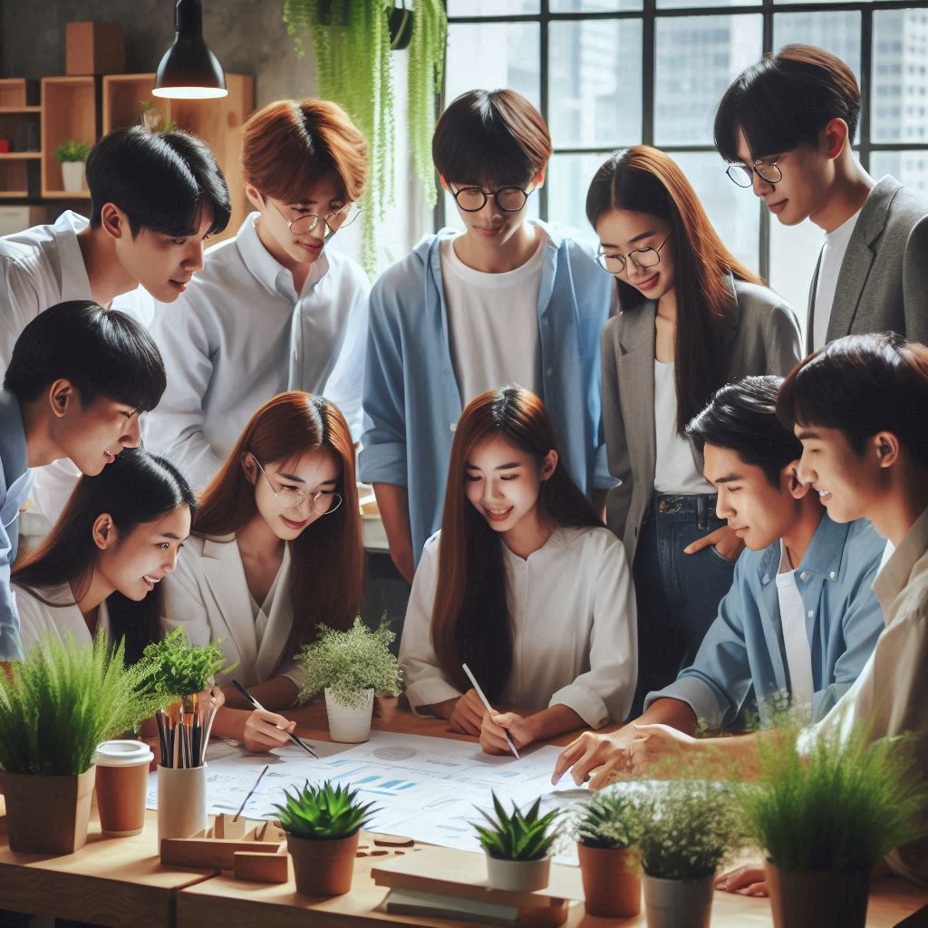공기업에서 일하는 청년