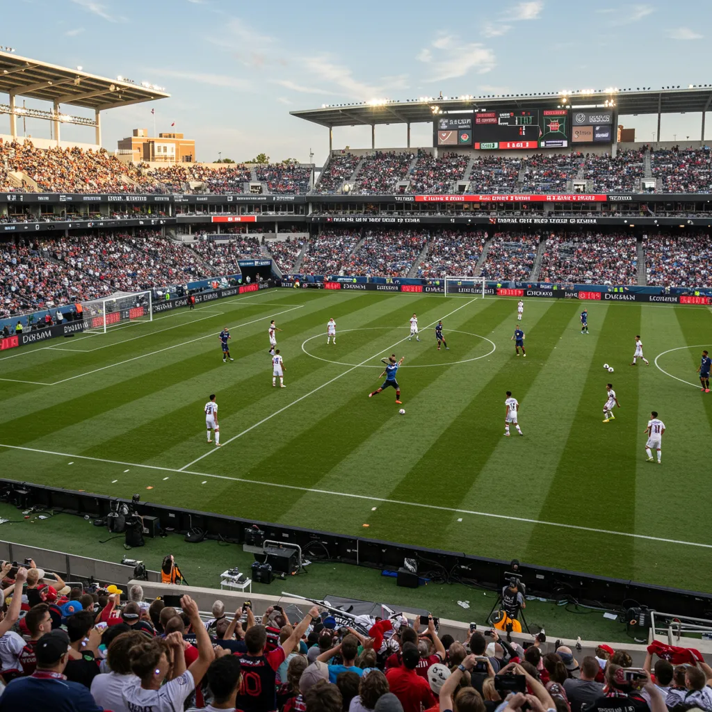 남자 축구 경기