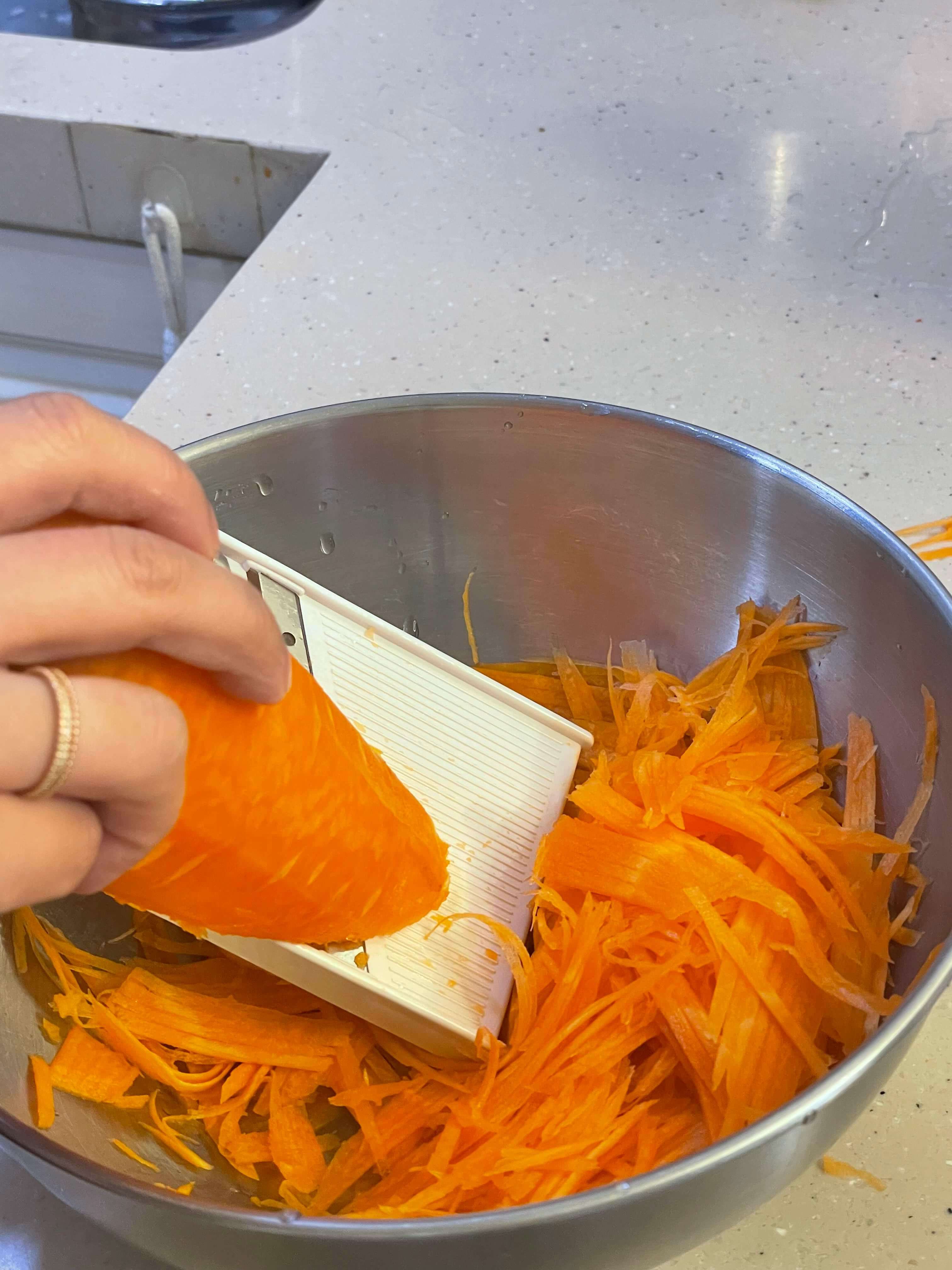 당근라페 만드는 방법