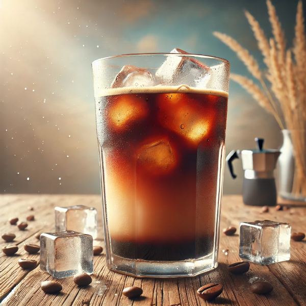 에스프레소로 만드는 정통 아이스 아메리카노